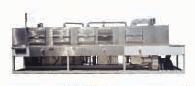 全自動(dòng)キャタピラ型連続通過(guò)式圧力噴射洗浄機(jī)